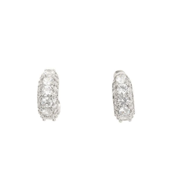 LAGUNAMOON「ビジューフープピアス」|ピアス|