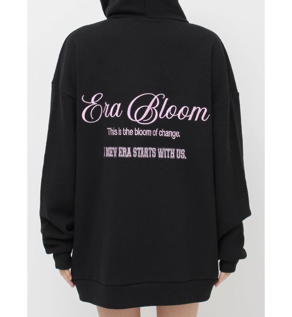 EVRIS「era bloom グラフィックジップパーカー」|パーカー|