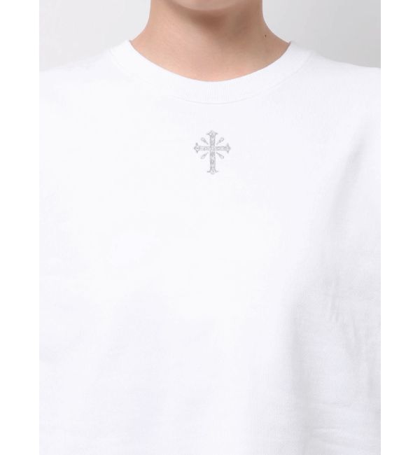 GYDA「sacred edge cross emboss BIG Tシャツ」|Tシャツ・カットソー|