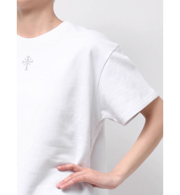 GYDA「sacred edge cross emboss BIG Tシャツ」|Tシャツ・カットソー|
