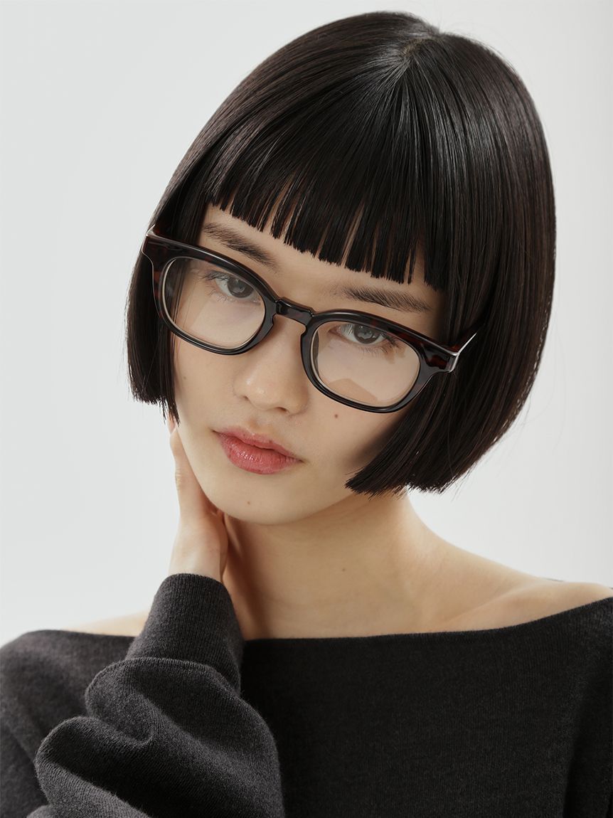 emmi atelier「ワイドフレームメガネ」|メガネ|BRW