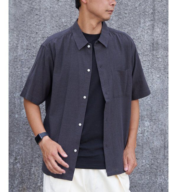 VENCE share style「シャンブレー半袖シャツ」|シャツ・ブラウス|