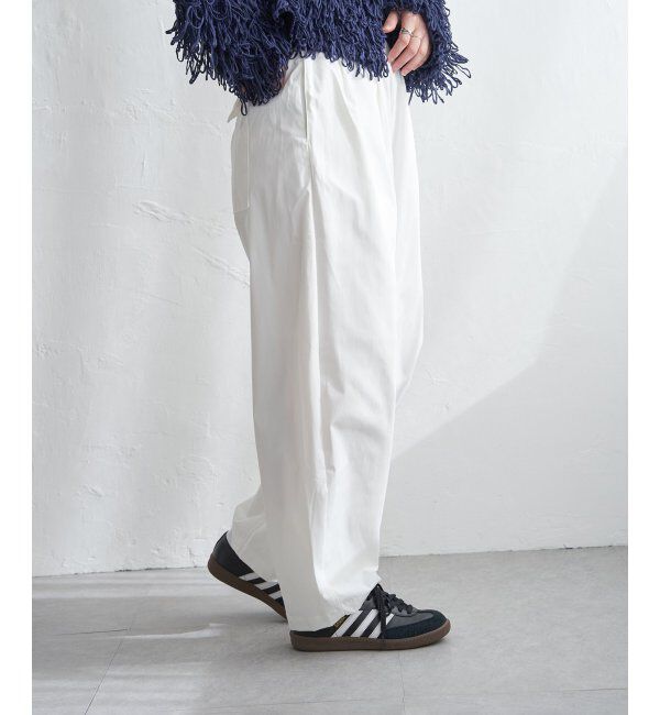 VENCE share style「タックコクーンパンツ」|デニム|