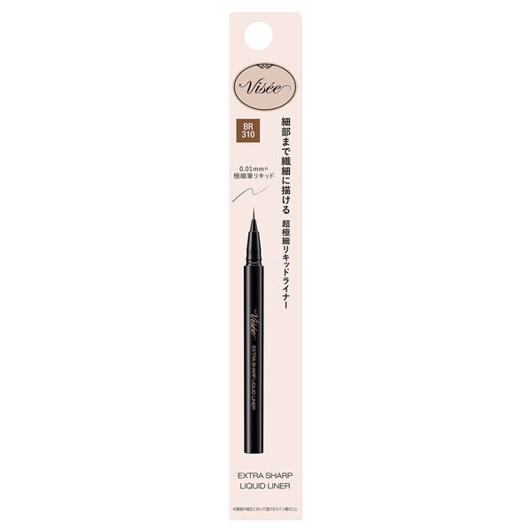 Visee「ヴィセ エクストラシャープ リキッドライナー BR310 ブラウン 無香料 (0.4mL)」|アイライナー|