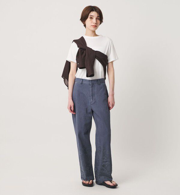 BEAUTY&YOUTH UNITED ARROWS「【別注】＜calm Line＞レース ワイドパンツ」|その他|