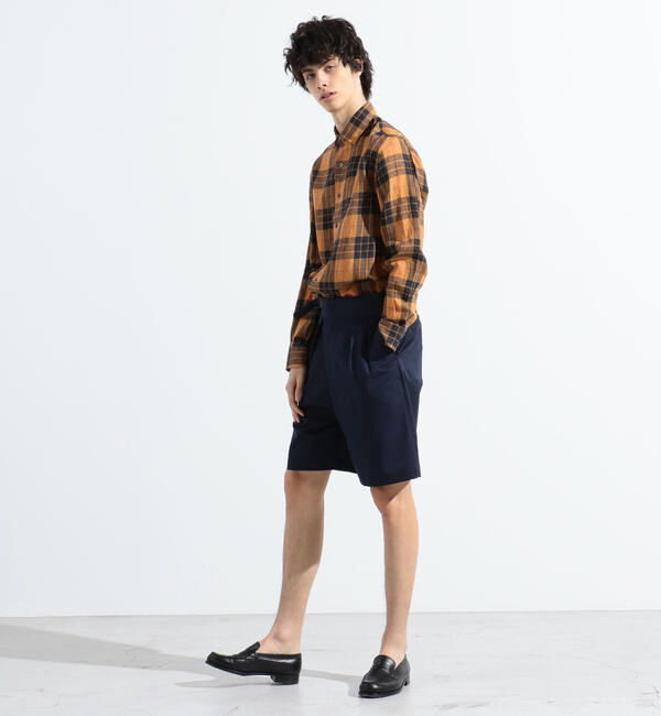 TOMORROWLAND MENS「サハラ セミワイドカラーシャツ ALBINI」|シャツ・ブラウス|