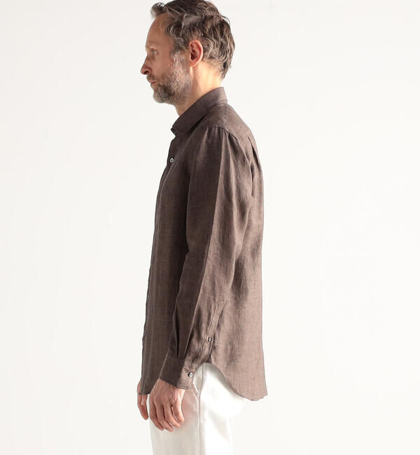 TOMORROWLAND MENS「サハラ セミワイドカラーシャツ ALBINI」|シャツ・ブラウス|