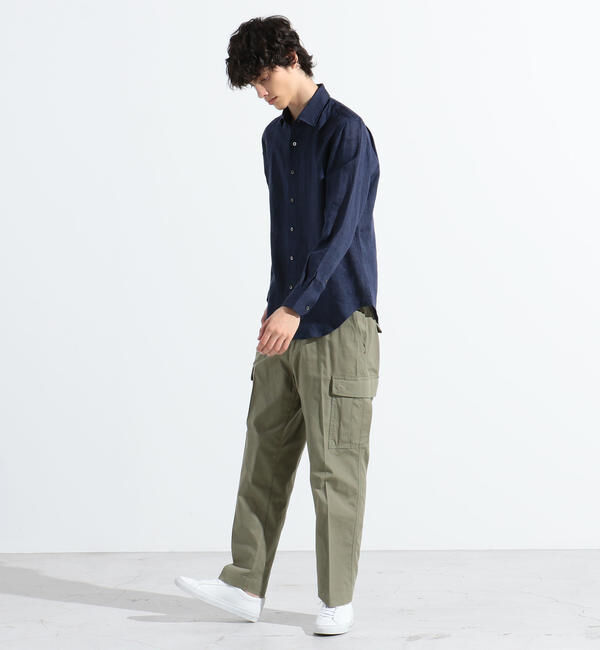 TOMORROWLAND MENS「サハラ セミワイドカラーシャツ ALBINI」|シャツ・ブラウス|