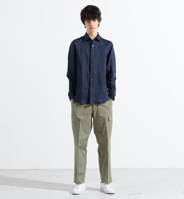 TOMORROWLAND MENS「サハラ セミワイドカラーシャツ ALBINI」|シャツ・ブラウス|