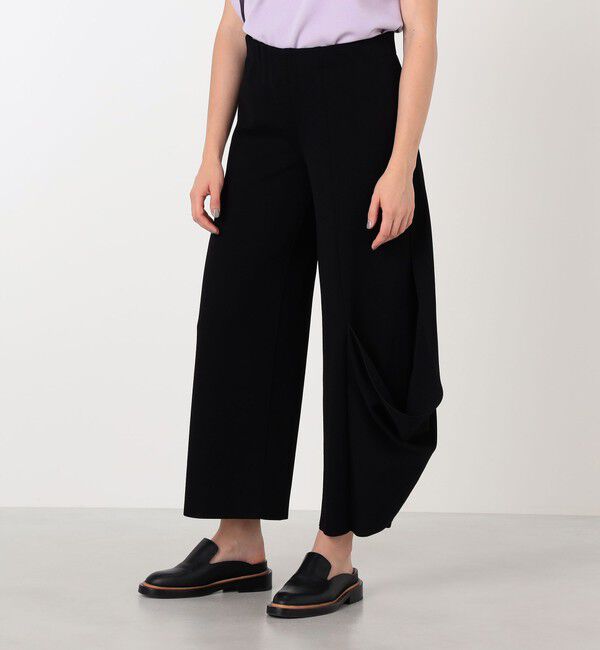 TOMORROWLAND BUYING WEAR「CFCL AC MILAN DRAPED PANTS ミラノリブ ドレープパンツ」|スラックス|