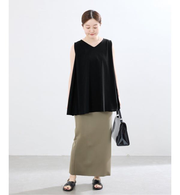 IENA「オーガニックコットン テントラインプルオーバー」|Tシャツ・カットソー|
