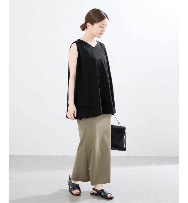 IENA「オーガニックコットン テントラインプルオーバー」|Tシャツ・カットソー|