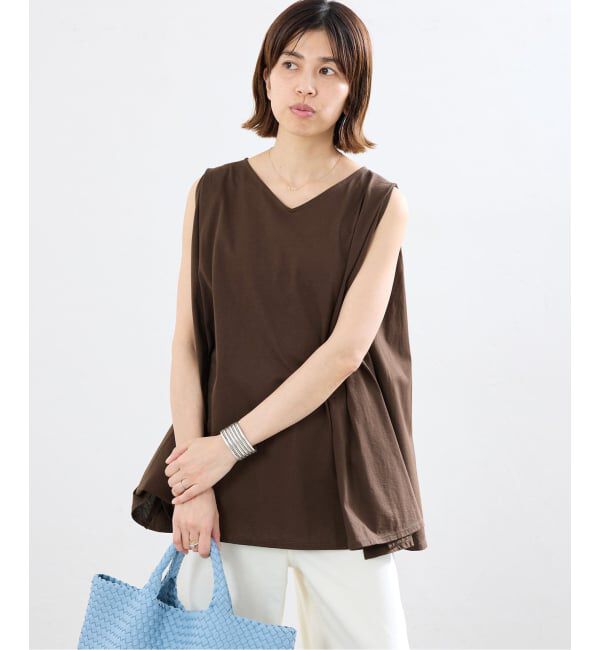 IENA「オーガニックコットン テントラインプルオーバー」|Tシャツ・カットソー|