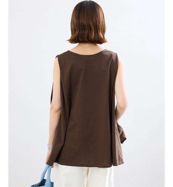 IENA「オーガニックコットン テントラインプルオーバー」|Tシャツ・カットソー|