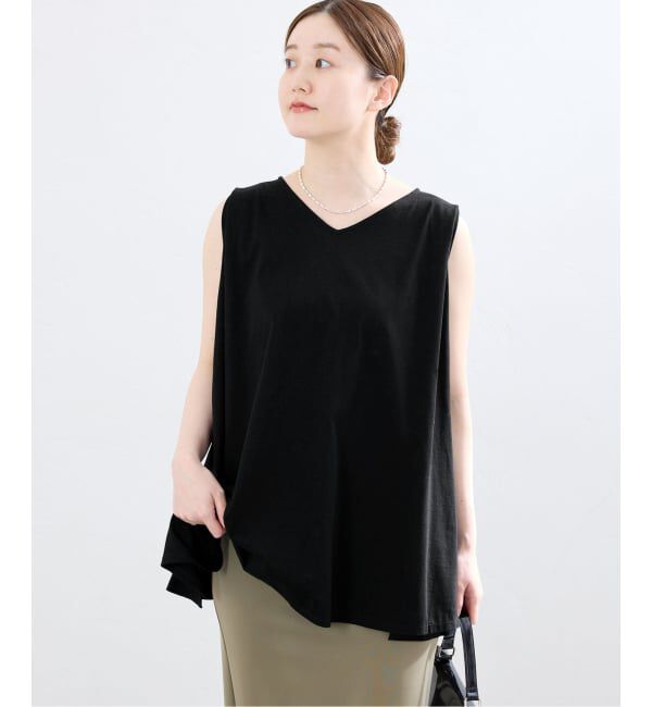 IENA「オーガニックコットン テントラインプルオーバー」|Tシャツ・カットソー|