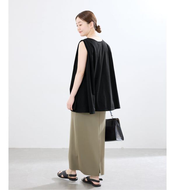 IENA「オーガニックコットン テントラインプルオーバー」|Tシャツ・カットソー|