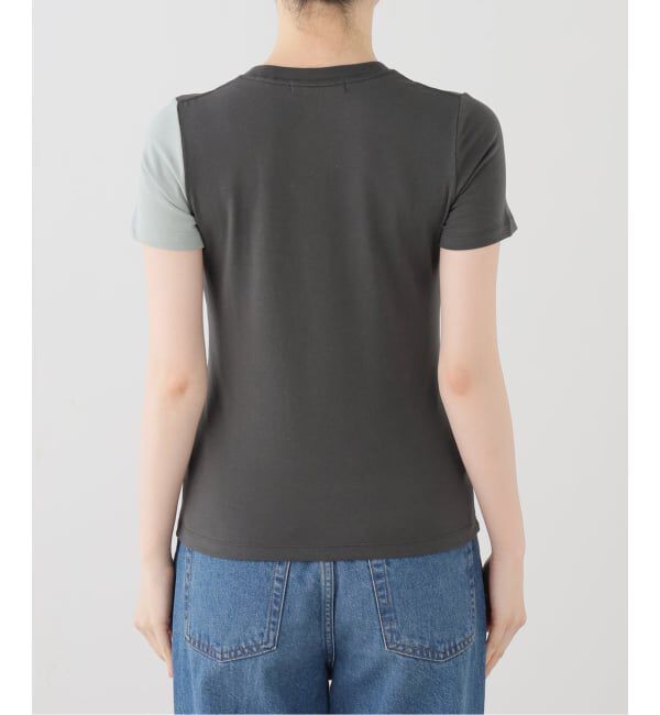 PULP「【Geek Office / ギークオフィス】OPEN YY / Knitted YY DOT TYPO TEE」|Tシャツ・カットソー|