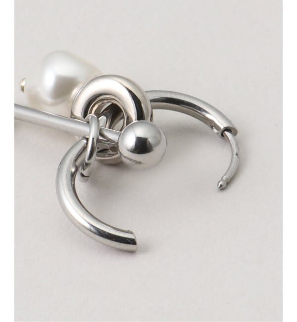 Oriens JOURNAL STANDARD「【JUSTINE CLENQUET/ジャスティーヌ クランケ】 PALMER EARRINGS SET：ピアス（両耳）」|ピアス|