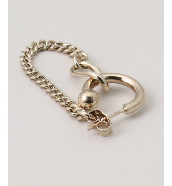 Oriens JOURNAL STANDARD「【JUSTINE CLENQUET/ジャスティーヌ クランケ】TIKO GOLD EARRINGS：ピアス（両耳）」|ピアス|