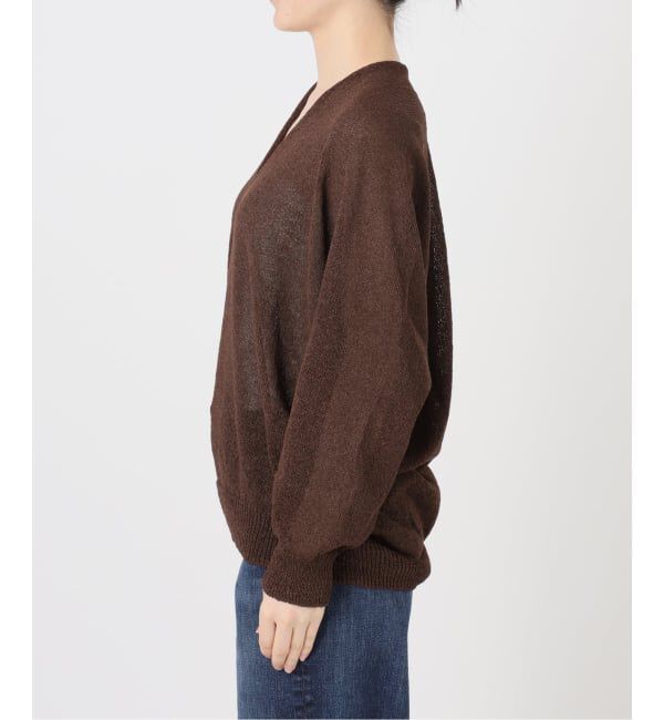 Spick and Span「ペーパーヤーンコクーンシルエットプルオーバー」|ニット・セーター|