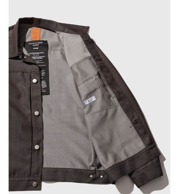 ADAM ET ROPE'「NIKKE デニムトラックジャケット / ADAM ET ROPE' JEANS」|デニムジャケット|