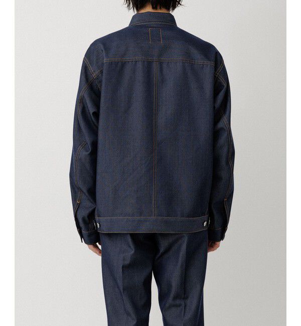 ADAM ET ROPE'「NIKKE デニムトラックジャケット / ADAM ET ROPE' JEANS」|デニムジャケット|