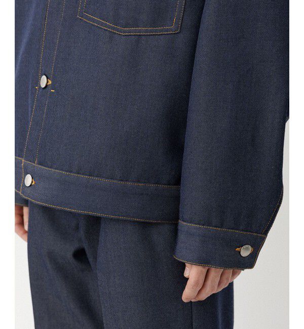 ADAM ET ROPE'「NIKKE デニムトラックジャケット / ADAM ET ROPE' JEANS」|デニムジャケット|