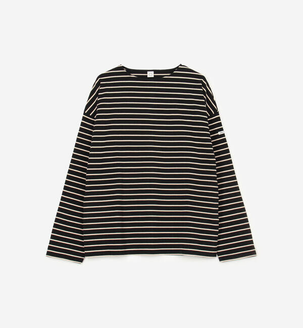 ORCIVAL「ORCIVAL | コットン クルーネック ロングスリーブ カットソー MEN」|Tシャツ・カットソー|BLACK系1