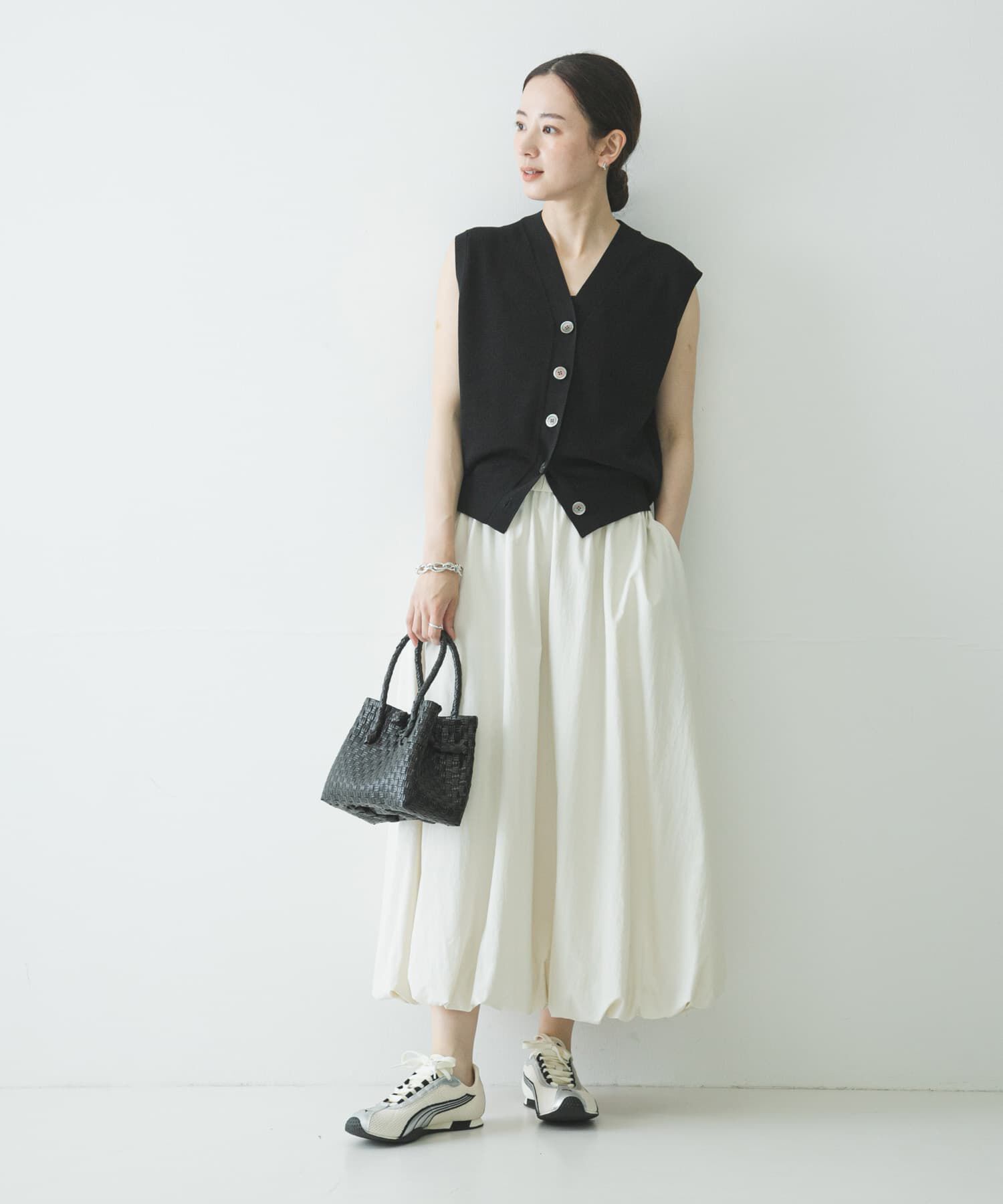 URBAN RESEARCH「バルーンギャザースカート」|スカート|