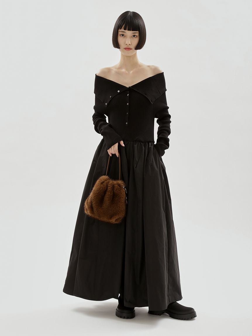 emmi atelier「ecoニットブーツ」|ショートブーツ|