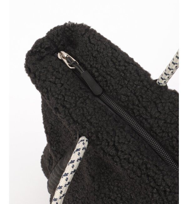 ikka「ボア刺繍BIGロープトートバッグ」|その他|