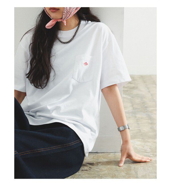 Ray BEAMS 「DANTON / ソリッド ポケット Tシャツ」|Tシャツ・カットソー|