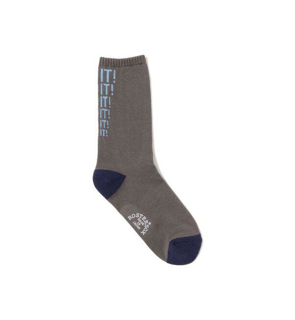 BEAMSBOY「【別注】ROSTER SOX / WE CAN DO IT SOX」|ソックス|GREY