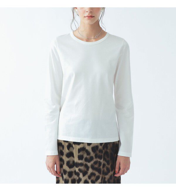 Ray BEAMS 「天竺 クルーネック Tシャツ」|Tシャツ・カットソー|