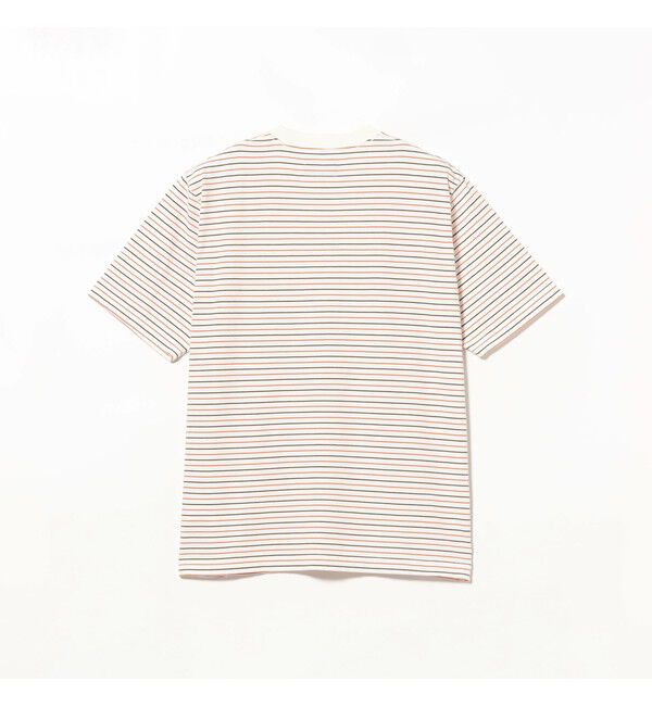BEAMS PLUS「Pocket Tee Multi Stripe①」|Tシャツ・カットソー|