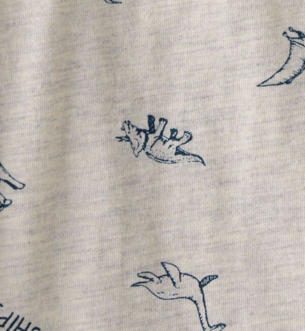 SHIPS KIDS「SHIPS KIDS:恐竜 プリント 半袖 TEE(80～90cm)」|Tシャツ・カットソー|
