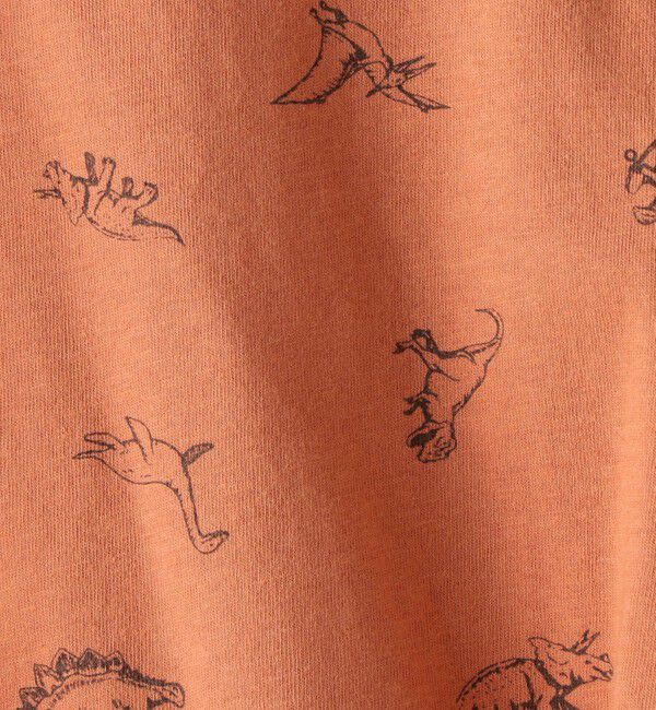 SHIPS KIDS「SHIPS KIDS:恐竜 プリント 半袖 TEE(80～90cm)」|Tシャツ・カットソー|