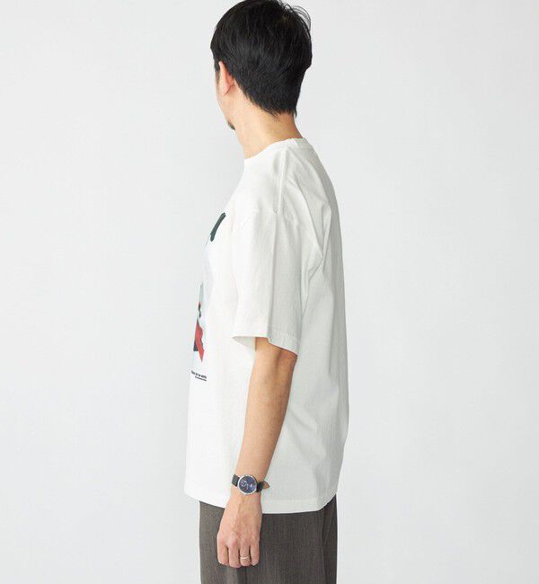 SHIPS「STUDIO BLANCHE: キリマンジャロ ワークス プリント Tシャツ」|Tシャツ・カットソー|