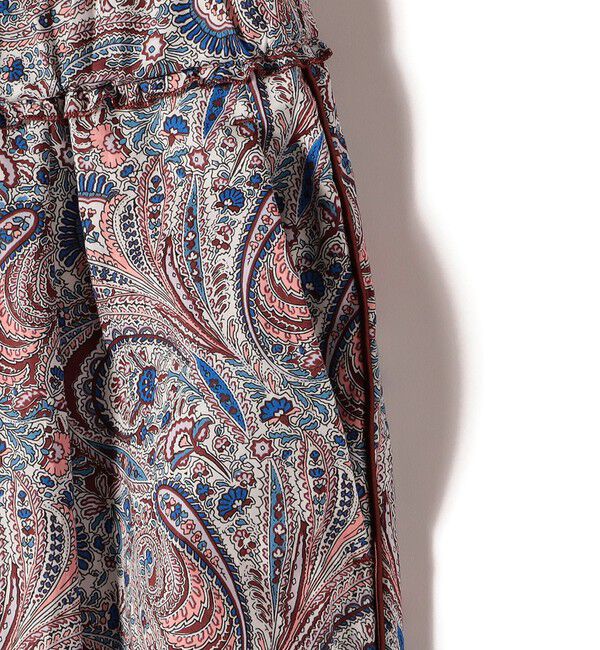 SHIPS for women「SHIPS Primary Navy Label:〈手洗い可能〉LIBERTY ペイズリー パンツ」|その他|
