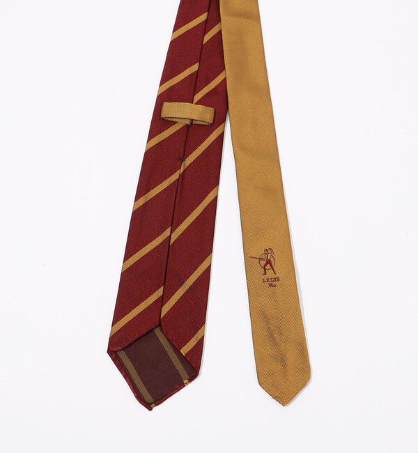 TOMORROWLAND GOODS「LE LYS シルク レジメンタルネクタイ」|ネクタイ・蝶ネクタイ|