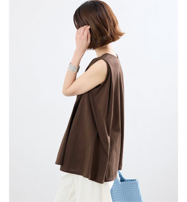 IENA「オーガニックコットン テントラインプルオーバー」|Tシャツ・カットソー|