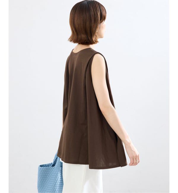 IENA「オーガニックコットン テントラインプルオーバー」|Tシャツ・カットソー|