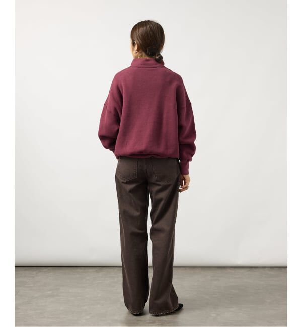 VERMEIL par iena「《予約》TICCA ティッカ ダウニー裏毛ZIPプルオーバー 263426291」|Tシャツ・カットソー|