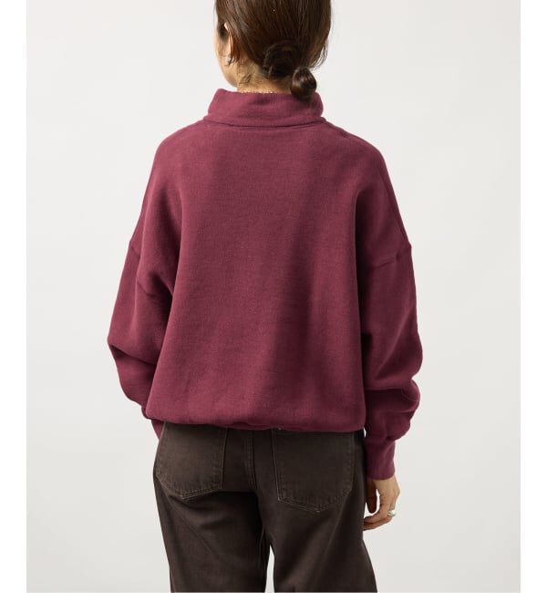 VERMEIL par iena「《予約》TICCA ティッカ ダウニー裏毛ZIPプルオーバー 263426291」|Tシャツ・カットソー|