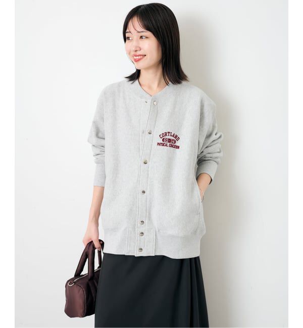 SLOBE IENA「《予約》Champion/チャンピオン SLOBE別注 スナップボタンカーディガン」|カーディガン|