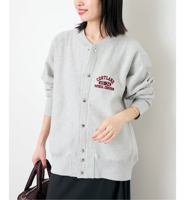 SLOBE IENA「《予約》Champion/チャンピオン SLOBE別注 スナップボタンカーディガン」|カーディガン|