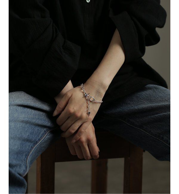 JOURNAL STANDARD「【Soierie/ソワリー】 Etolile chain bracelet」|ブレスレット・バングル|