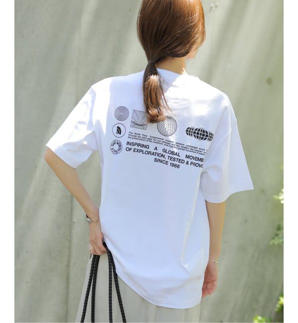 JOURNAL STANDARD relume「《WEB限定》【THE NORTH FACE/ ザノースフェイス】S/S FD Globe Grid Cotton：Tシャツ」|Tシャツ・カットソー|