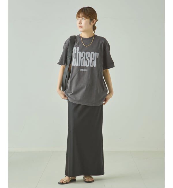 journal standard L'essage「【Chaser~】ピグメントTシャツ」|Tシャツ・カットソー|