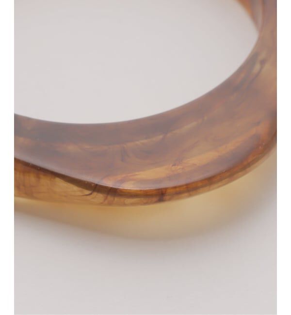 journal standard L'essage「CRYSTAL HAZE/クリスタル ヘイズ Jelly Bangle Tortoise 2 バングル」|ブレスレット・バングル|